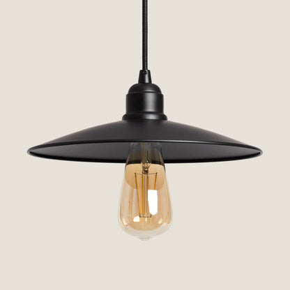 GROMBANO zwarte hanglamp van metaal