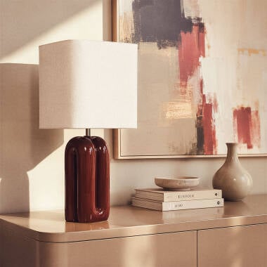 TALVARO tafellamp in granaat, afbeelding 2