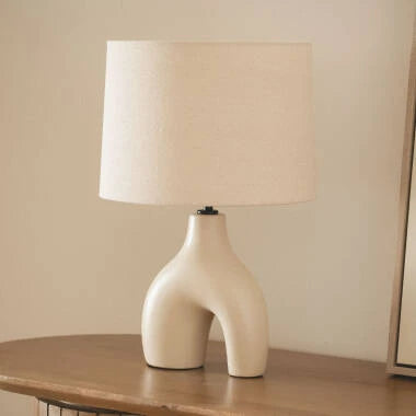 MIRLAVO tafellamp beige, productfoto 2