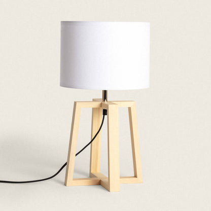 LOMDANO tafellamp in wit