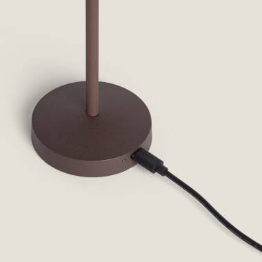 GIMVANO tafellamp in bruin, afbeelding 5