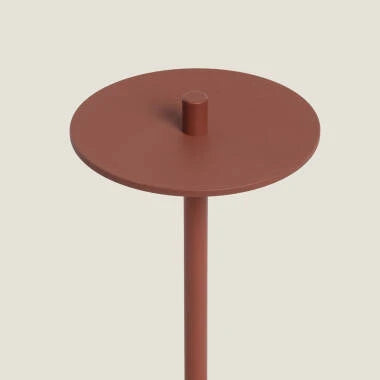 ZELMIVO tafellamp in terracotta, foto 3