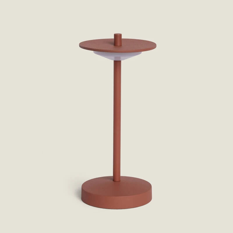 ZELMIVO tafellamp in terracotta, foto 1