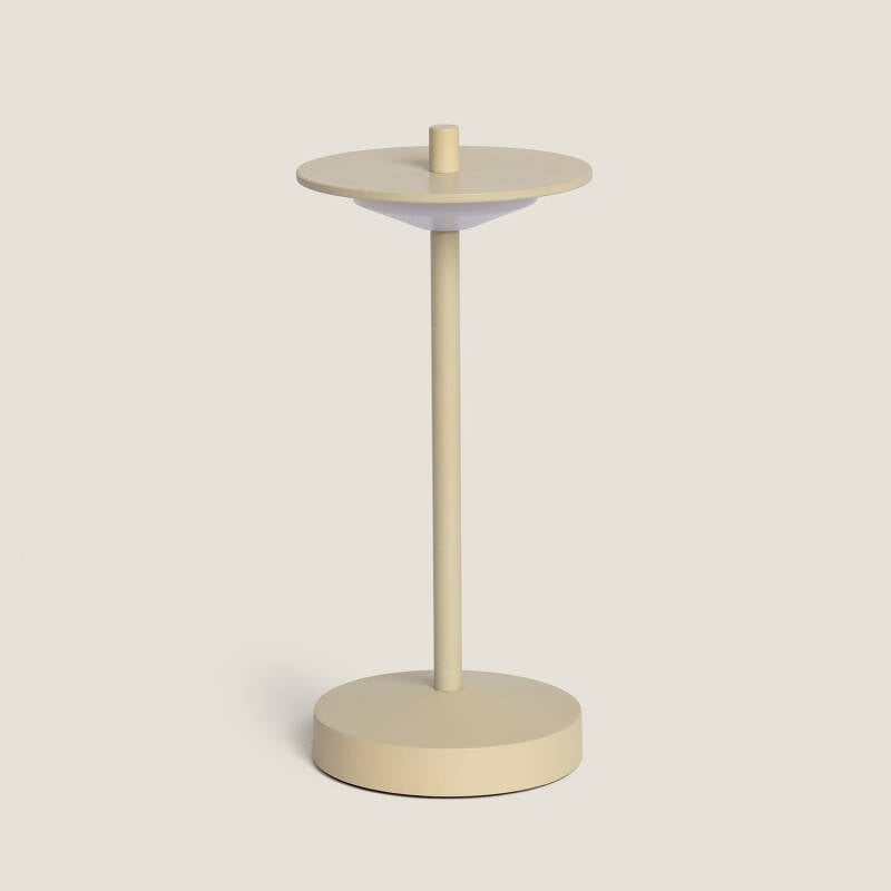 ZELMIVO tafellamp in beige, foto 1