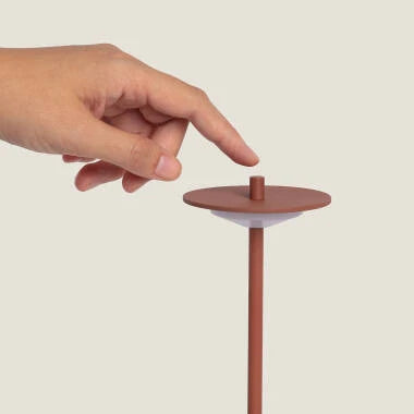 ZELMIVO tafellamp in terracotta, foto 5