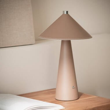 SORZARO tafellamp in lichtbruin, afbeelding 2