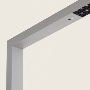 SKALDARO LED werkpleklamp met klem in grijs, afbeelding 3