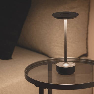 DERMANO tafellamp in zwart, afbeelding 3