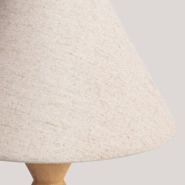 TEMBRIVO tafellamp in beige, afbeelding 4