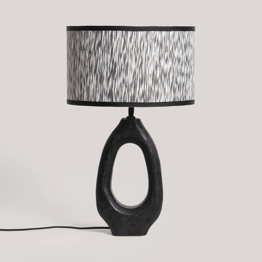 GORSAVO tafellamp wit / zwart, productfoto 1
