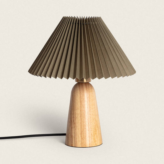 XALTIVO tafellamp in khaki groen