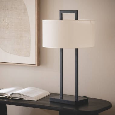 KEMBRARO tafellamp zwart, productfoto 2