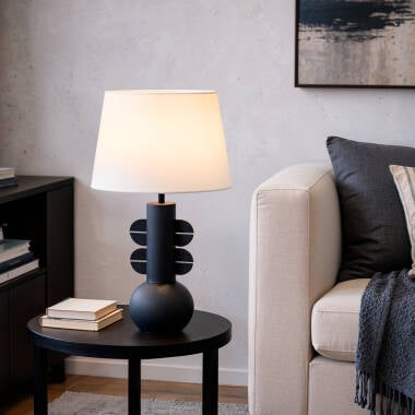 HENTARO tafellamp in blauw, afbeelding 2
