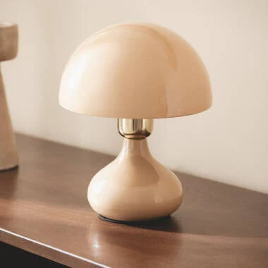 CESTIVO tafellamp in beige, foto 2