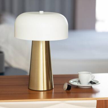 VESTRIVO tafellamp in wit, afbeelding 2
