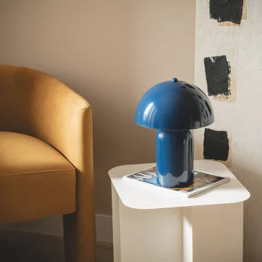HANVIVO tafellamp in blauw, foto 3