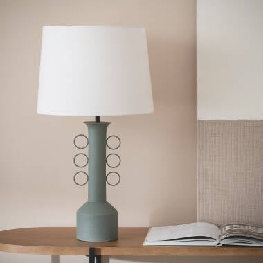 TOLZARO tafellamp in groen, afbeelding 2