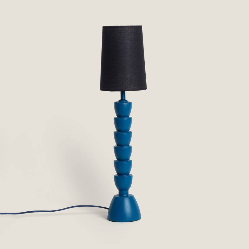 JOMVARO tafellamp in blauw