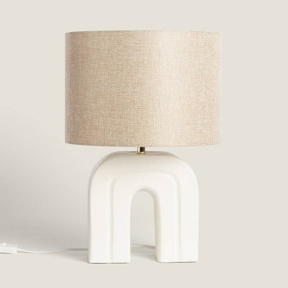 LASTIVO tafellamp in gardenia wit