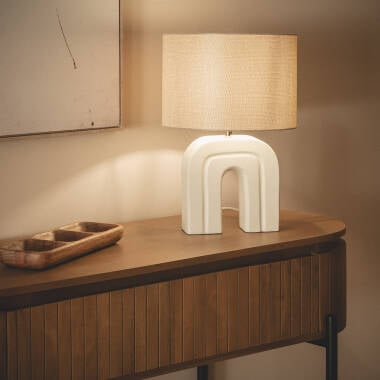 LASTIVO tafellamp in gardenia wit, afbeelding 3