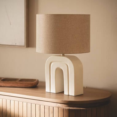 LASTIVO tafellamp in gardenia wit, afbeelding 2