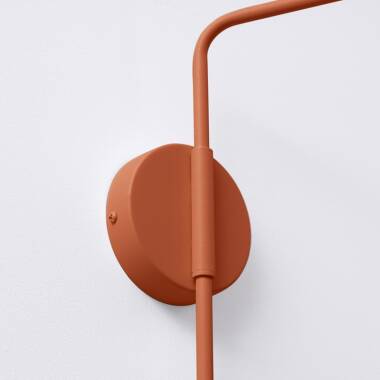 Wandlamp Porvano staal terracotta (afbeelding 6)