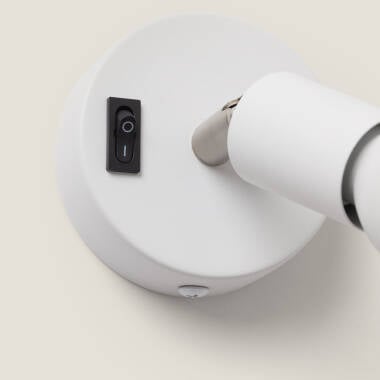 Wandlamp Cuprano wit vooraanzicht