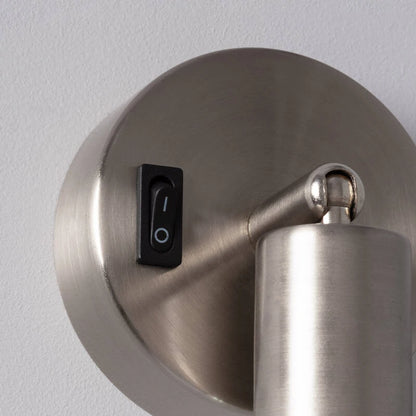 Wandlamp Cimaro detail van de draaibare kop