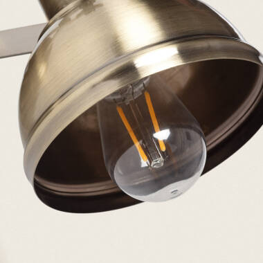 Wandlamp Yuldaro gemonteerd op de wand