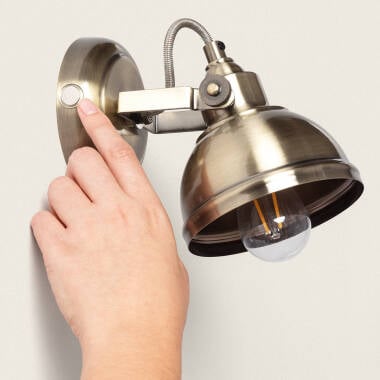 Wandlamp Yuldaro met geintegreerde LED, sfeerbeeld