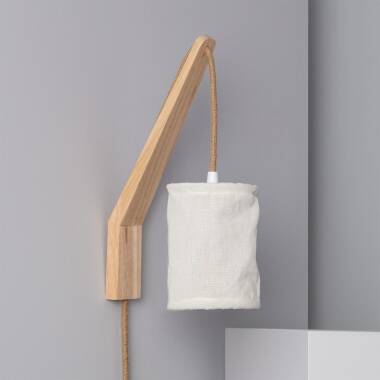 Wandlamp Trevano van opzij gezien