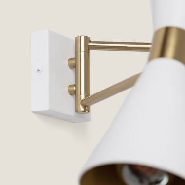 Wandlamp Vestano met E27 fitting, sfeerbeeld