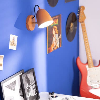 Kap van wandlamp Quildavo in detail