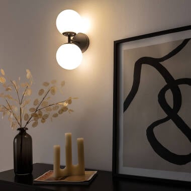 Wandlamp Binaro zijaanzicht