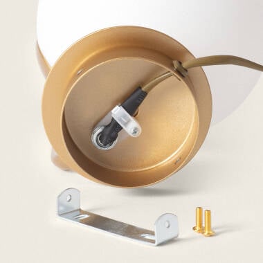 Wandlamp Zomaro met E14 fitting, detail