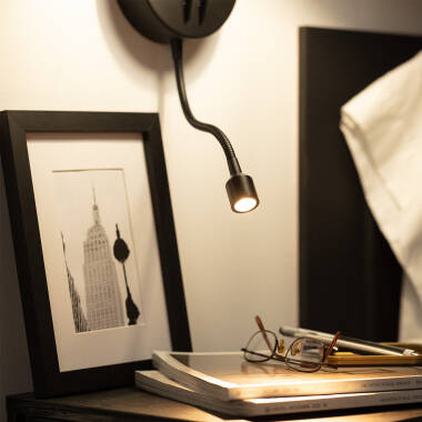 Wandlamp Wildaro met E27 fitting, sfeerbeeld