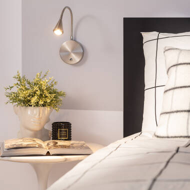 Wandlamp Ermivo, zijaanzicht