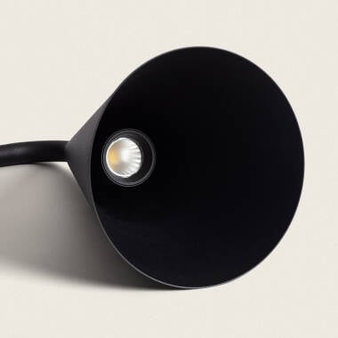 Wandlamp Frelano brandend aan de wand