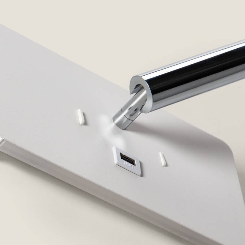 Richtbare leesspot van wandlamp Saldano