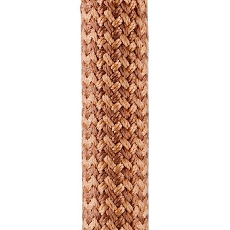 Detail van de koperkleurige spotkop van wandlamp Elstaro