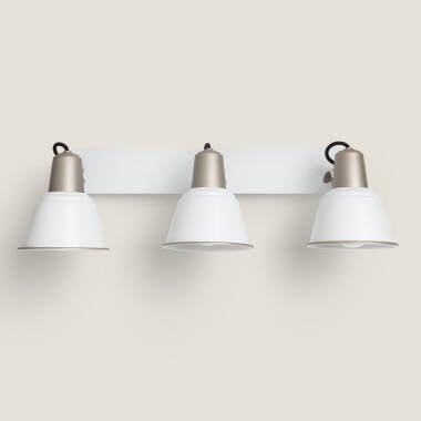 Wandlamp Danivo wit zijaanzicht