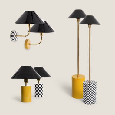 Wandlamp Ircavo brandend met warm licht