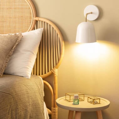Wandlamp Jorbaro in een interieur