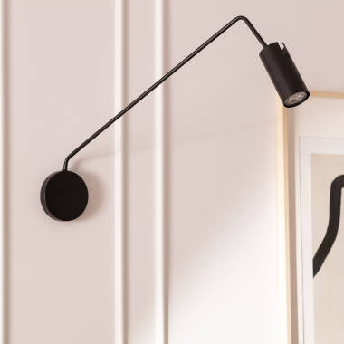 Wandlamp Voltano met richtbare kop, detail