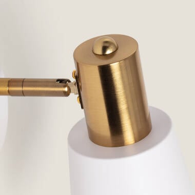Wandlamp Jastano detail van het scharnierpunt