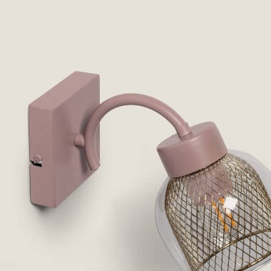 Wandlamp Kordivo gemonteerd aan de wand