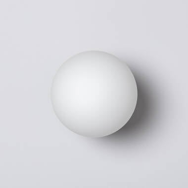 Wandlamp Nimbaro opaalglas en metaal (afbeelding 3)