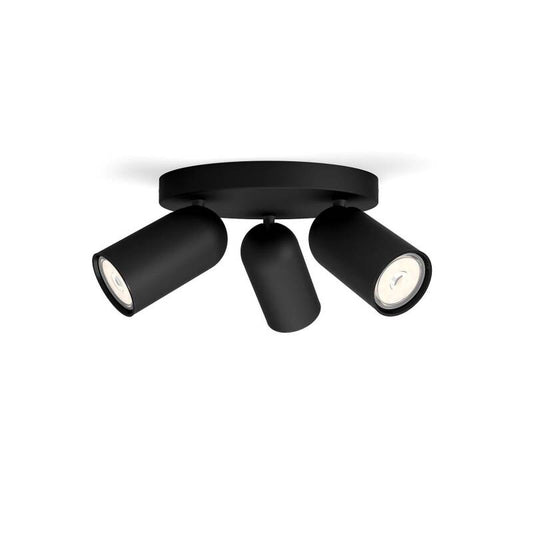 PRELVANO plafondlamp in zwart, afbeelding 1