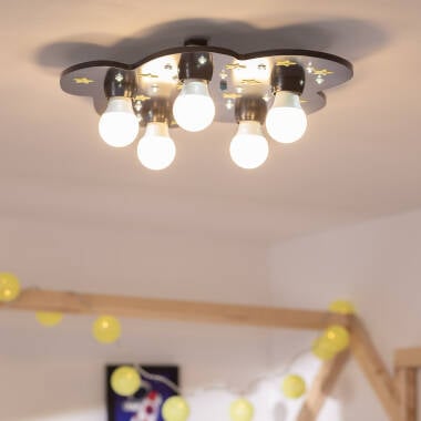 OLTRANO houten plafondlamp voor de kinderkamer
