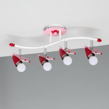 PUNSANO plafondlamp roze, afbeelding 6